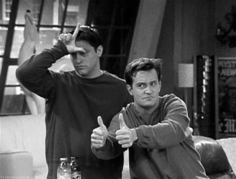 Joey Chandler Photo Joey And Chandler Friends Tv Friends Moments
