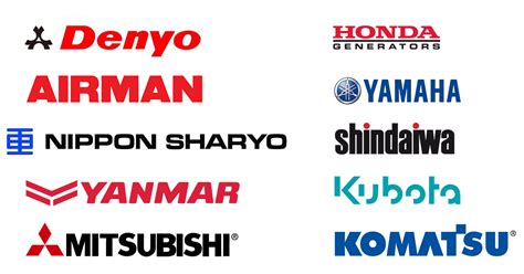 Japanese Generator Brands Japan Generators Brands