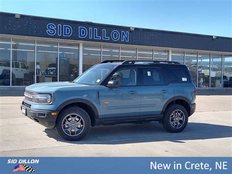 New 2023 Ford Bronco Sport Badlands Suv In 8f4840 Sid Dillon