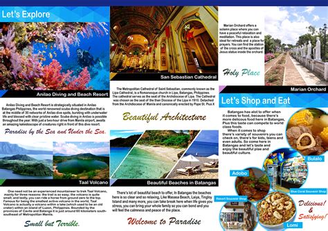 Larawan Ng Travel Brochure