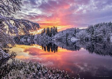 Winter In Norway Norway Landscape Fantasy Landscape Winter Landscape