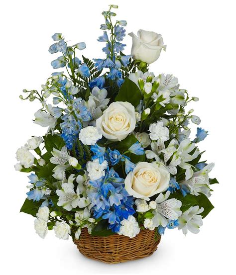 Peaceful Wishes Basket At From You Flowers