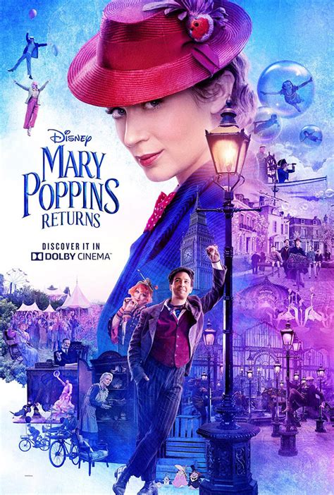 Il Ritorno Di Mary Poppins Locandina Foto Scene Backstage