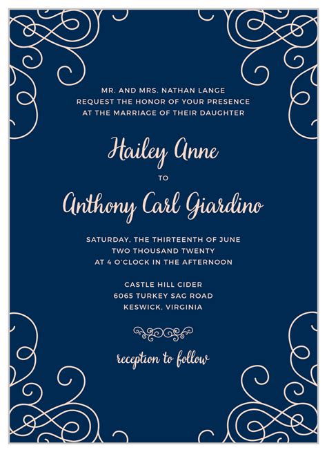 Modern Love Wedding Invitations By Basic Invite