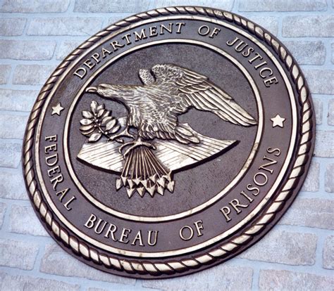 Department Of Justice Seal In Bronze By Erie Landmark Company In