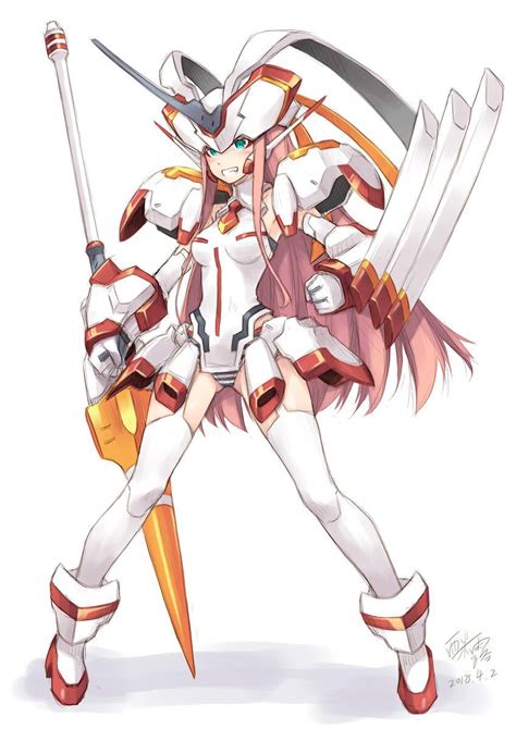 Franxx Musume Zero Two Strelizia Darling In The Franxx Darling