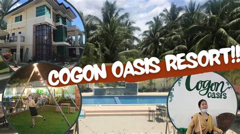 Cogon Oasis Tagum Private Resort Youtube