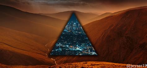 Pyramid Clip Art Triangle Digital Art Dessert Cityscape Hd