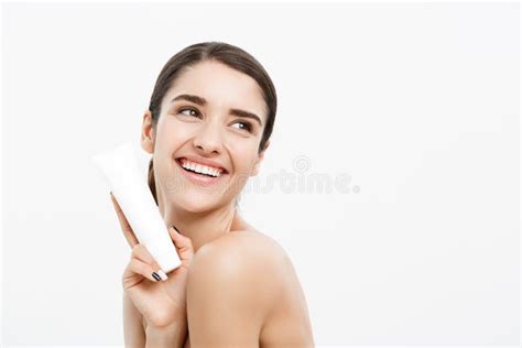 Beauty Youth Skin Care Concept Beautiful Caucasian Woman Face