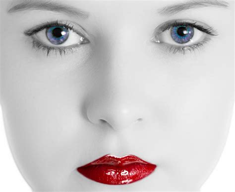 Wallpaper Face Eyes Lipstick Lips Mouth Nose Head Girl Beauty