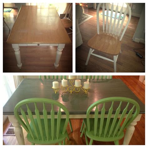 Sun bleached gray engineered polymer slats. Refinished Farm Table - using sun bleached gray wood stain ...