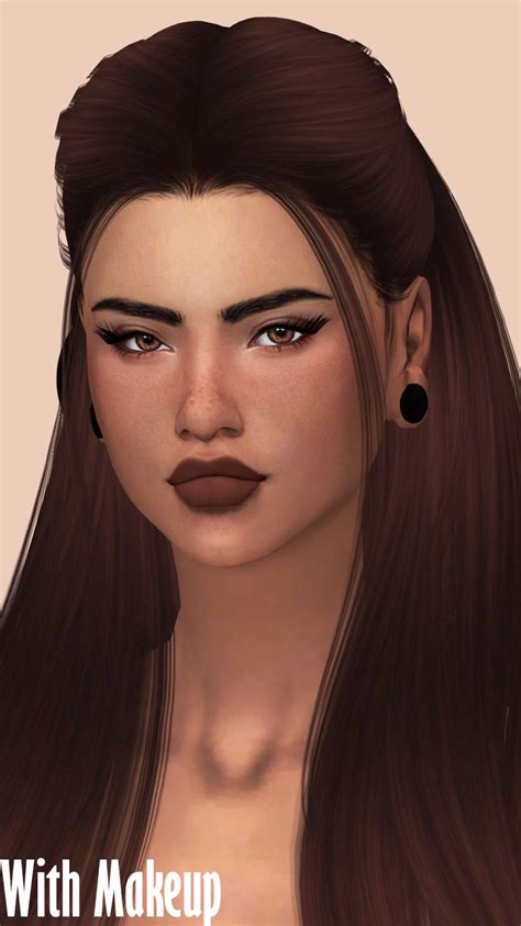 My Sims 4 Blog Viirinx Freckle Skin For Females