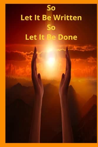so let it be written so let it be done planner by shining star goodreads