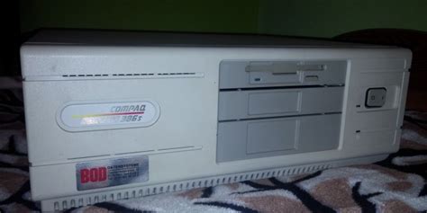Compaq Deskpro 386s újraélesztése Bacsis Tuning