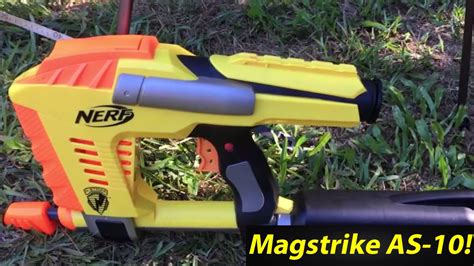 Fully Automatic Nerf Magstrike The Fastest Firing Nerf Gun Ever