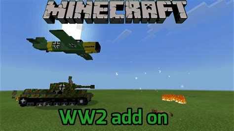 Minecraft Ww2 Add On Review Youtube