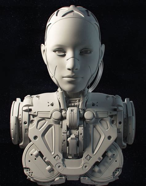 Cyborg Frame Concept Dmitriy Rabochiy Cyborg Robot Concept Art