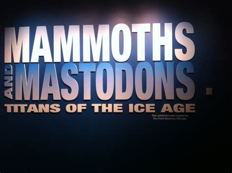 Mammoths And Mastdons At The Dmns Catch Carri Travel Guides And Local