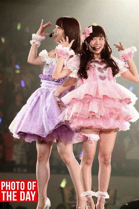 kashiwagi yuki and watanabe miyuki nmb48 kawaii fashion outfits cute costumes fifties dress