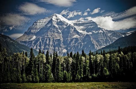 Mount Robson Mount Robson Provincial Park British Columbia Kanada