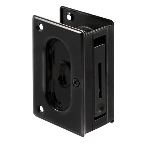 The unfinished natural wood frame can be installed to either side of the door opening. Prime-Line 3-3/4 in., Solid Brass with Classic Bronze ...