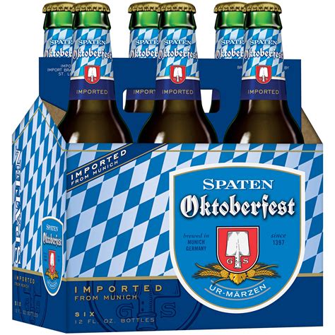 spaten oktoberfest beer 12 oz bottles shop beer at h e b