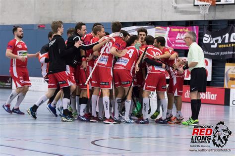 Unihockey red lions frauenfeld, frauenfeld, switzerland. UH Red Lions Frauenfeld