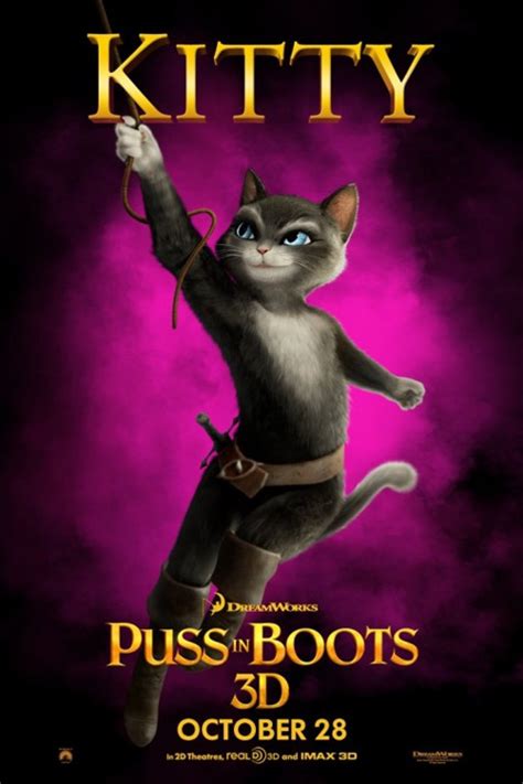If you want to see puss n boots in a movie. Movie poster round-up: cats, hats and the CIA | Movie News ...