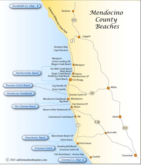 Mendocino County Beaches