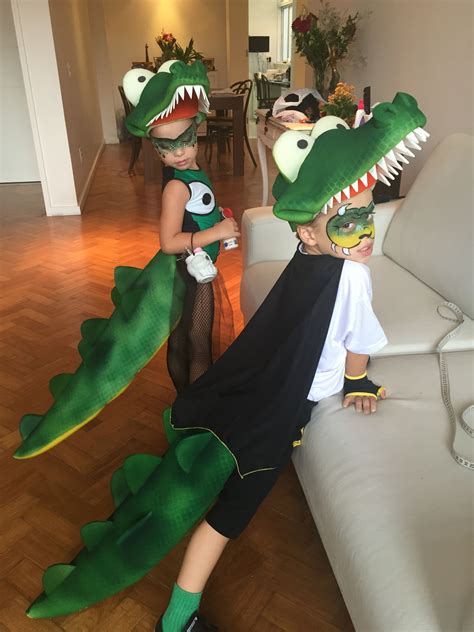Crocodiles Costumes Mariáenzo Crocodile Costume Diy Costumes Kids