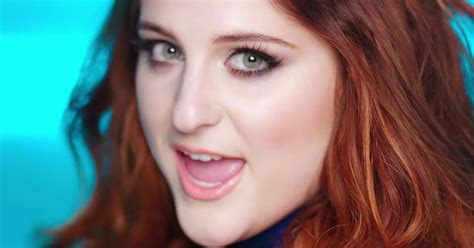 That's me, standin' in the mirror what's that icy thing hang. Meghan Trainor's Non-Photoshopped 'Me Too' Video Has Returned