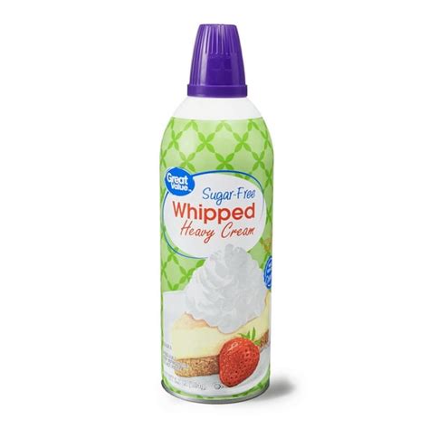 Great Value Original Sugar Free Whipped Topping 65 Oz