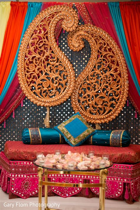 Decor In Mahwah Nj Indian Wedding By Gary Flom Photography Maharani
