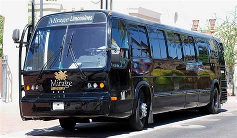 Phoenix Party Buses In Arizona Mirage Limousines And Party Bus Rentals