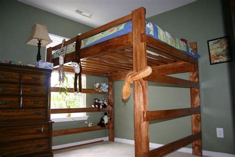 Woodwork Diy Queen Loft Bed Plans Pdf Plans