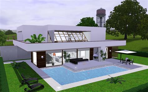 You Have To See These 25 Inspiring Sims 3 Modern Mansion Home Plans