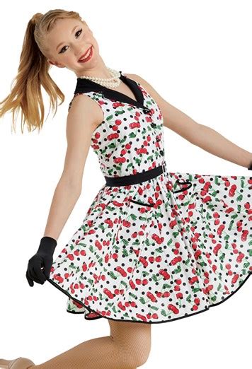 Retro 40s Character Dress Weissman® Sassy Skirt Dance Recital