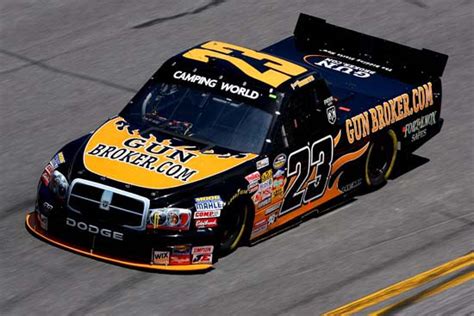 They draft behind other drivers on superspeedways with carburetor restrictor plates in their engines. 2009 Camping World Trucks Series Paint Schemes Team #23 ...