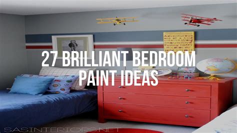 🔴 27 Brilliant Bedroom Paint Ideas Youtube