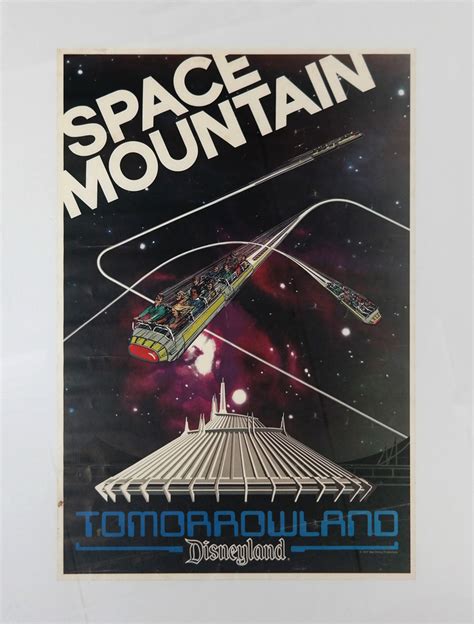 Space Mountain Poster Id Augdisneyland19043 Van Eaton Galleries