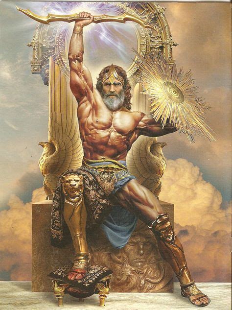 Zeus Jupiter Greek God King Of The Gods And Men Greek