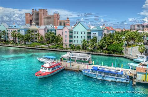 Atlantis And Harbor Village In Paradise Island Nassau The Bahamas