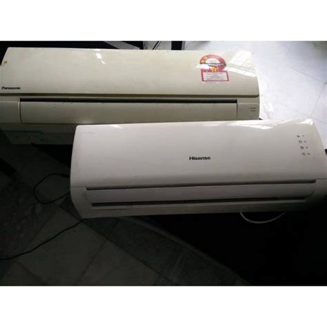 Reserved Booked Aircon 1 Hp Air Conditioner Panasonic And Hisens Tv