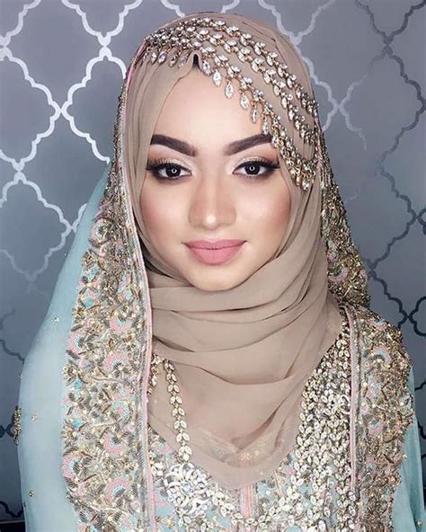 Stunning Islamic Hijab Wedding Dresses Happybrainy Com