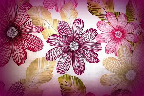 Pink Floral Design By Holidayfashion Redbubble