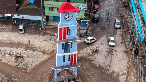 Watch Tower Wokha Street Wokha Town Nagaland Northeast India Youtube