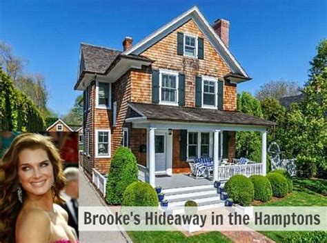 Brooke Shields At Home In The Hamptons Hamptons House The Hamptons