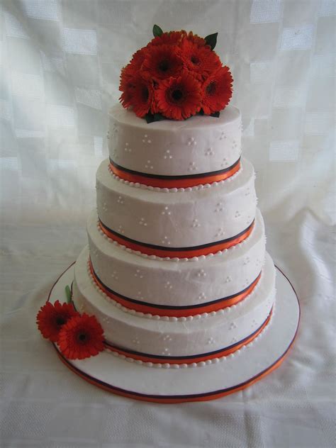 Gerber Daisy Wedding Cake Gerber Daisy Buttercream Wedding Flickr