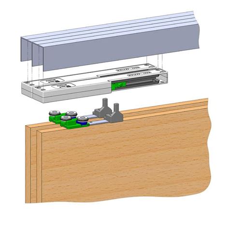 Soft Closing Mechanism For Sliding System Sft 005 By Mepa Rosibg