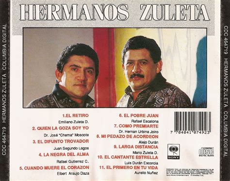 Los Hermanos Zuleta El Zuletazo 1991 Caratulas
